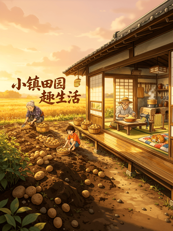 小镇田园趣生活