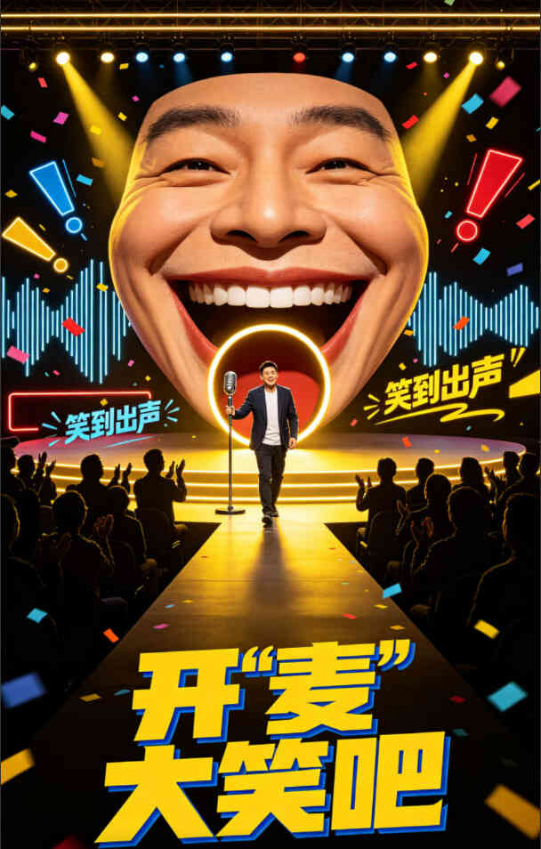开“麦”大笑吧