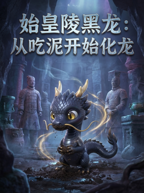 始皇陵黑龙：从吃泥开始化龙